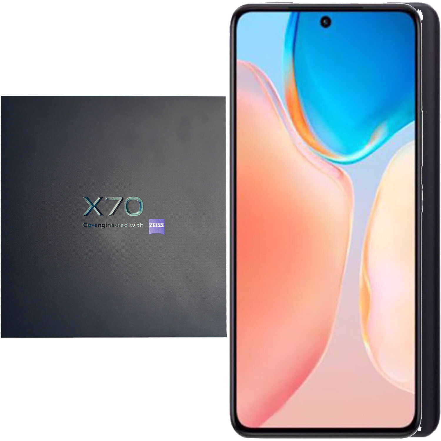 BNIB Vivo X70 5G Cosmic Black 128GB + 8GB Dual-SIM Factory Unlocked GSM
