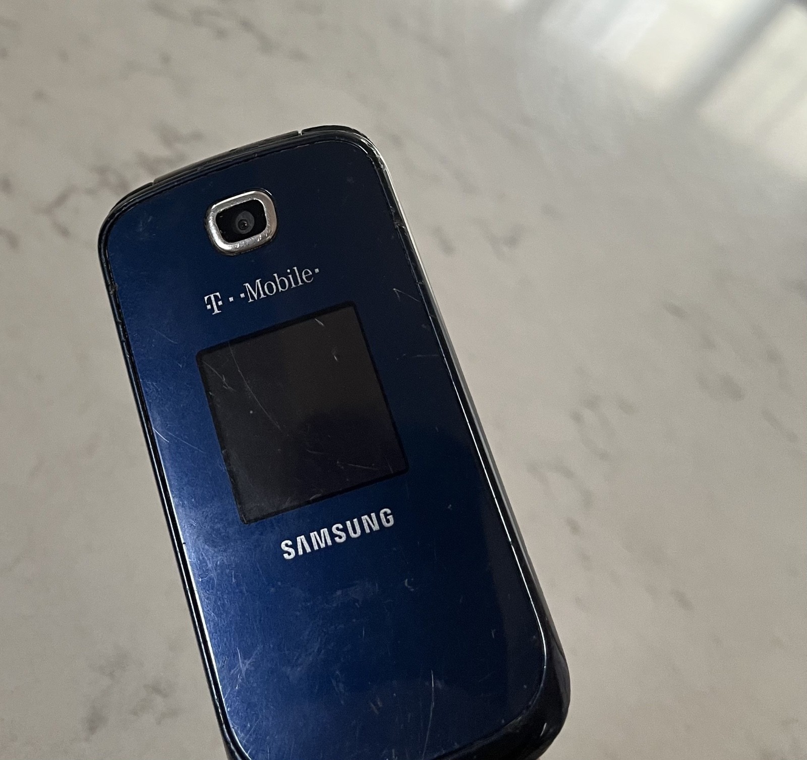 Samsung SGH-T259 *Midnight Blue & Black *T-Mobile *Rare Cellular Cell Flip Phone