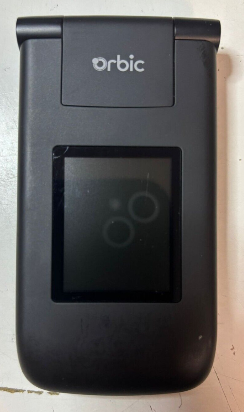 DOESN’T BOOT Orbic Journey V RC2200L Black 4G LTE Spectrum Locked Flip Phone