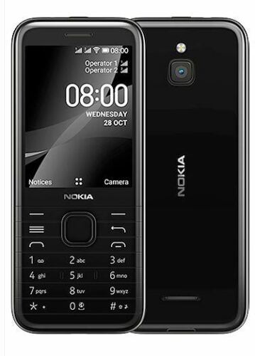 Original Nokia 8000 4G 2-SIM Snapdragon 210 FM 4GB 512MB RAM KaiOS Mobile Phone