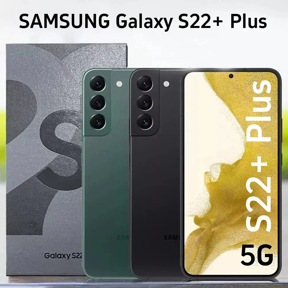 NEW SEALED Samsung Galaxy S22+ Plus 5G SM-S906U 128GB/256GB Factory Unlocked