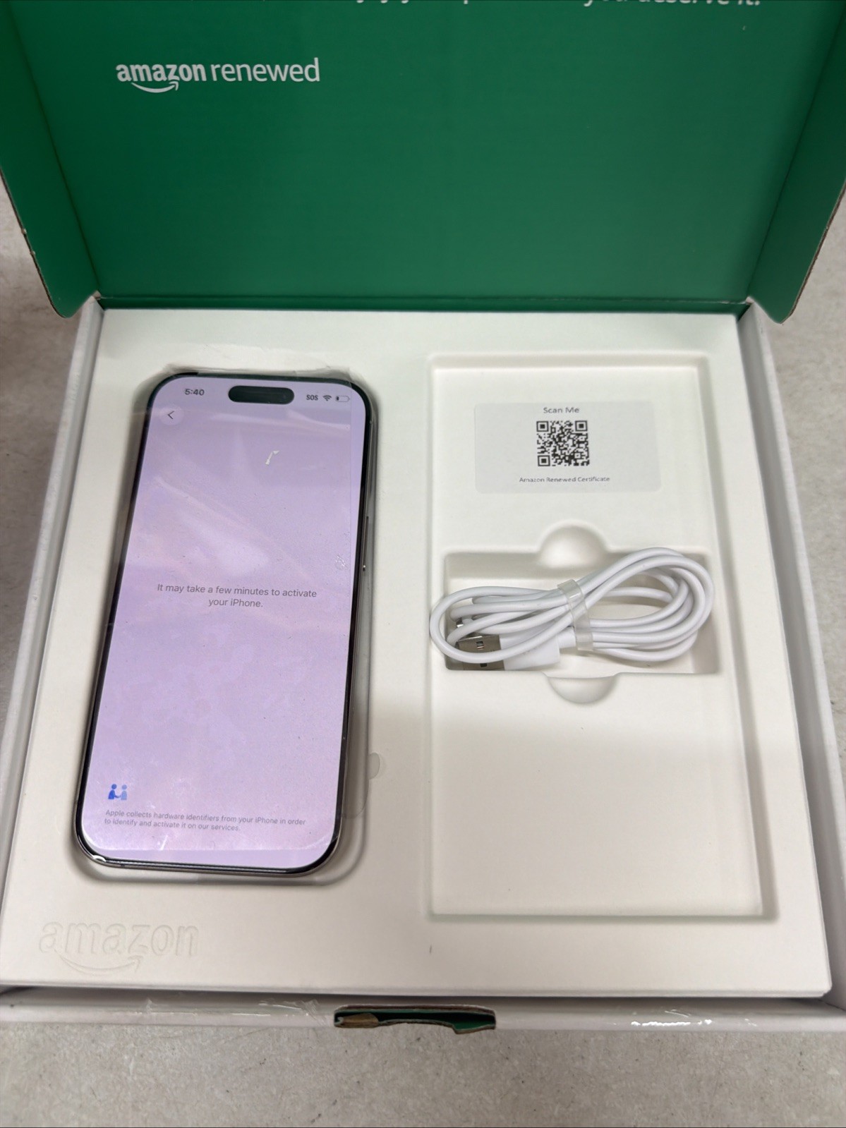 Apple iPhone 16 Pro Max, US Version, 512GB, Titanium – Unlocked – (100% Battery)