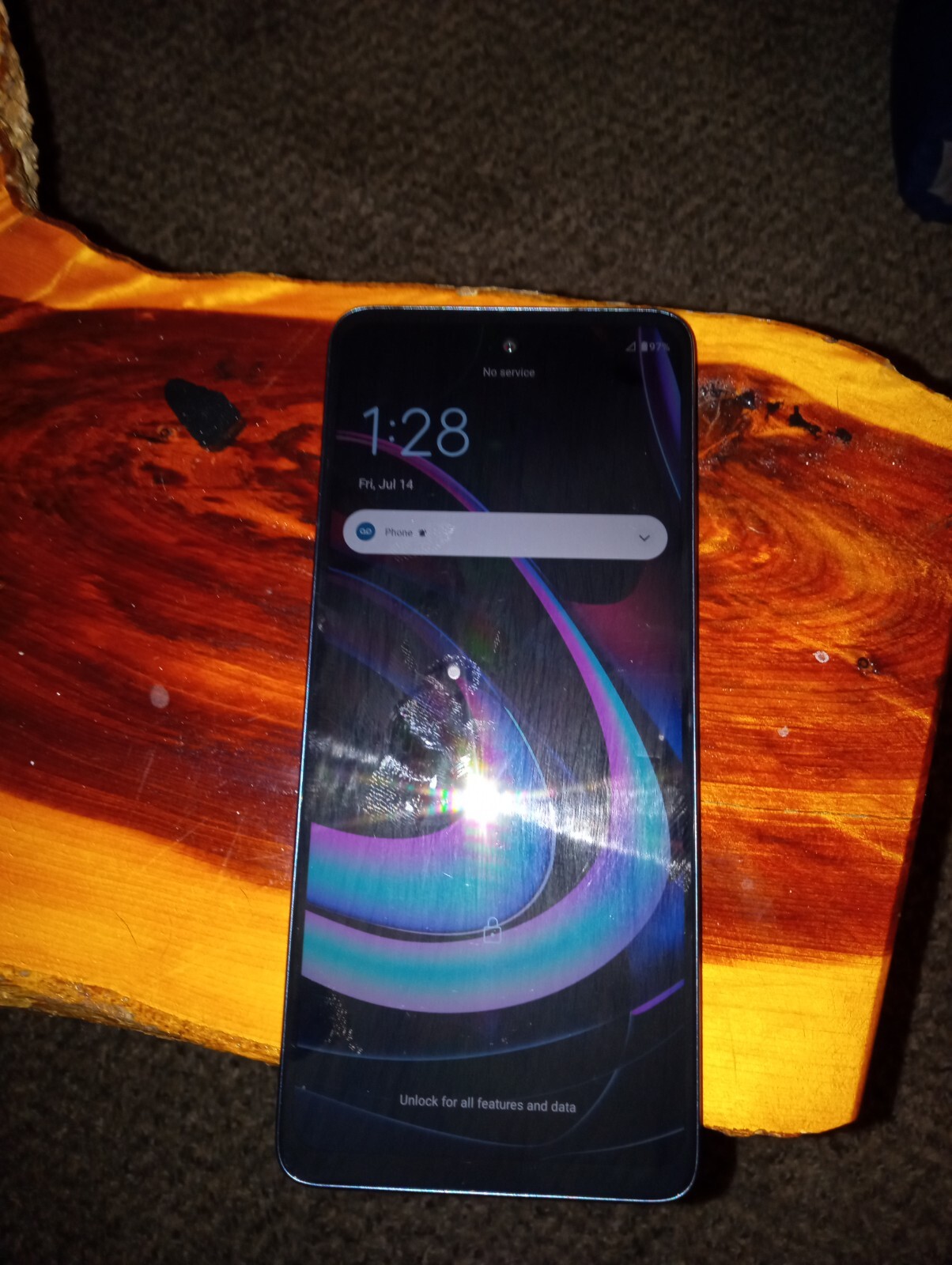 Motorola edge (2021) – 256 GB – Blue (Verizon) used 1 mo. Excellent cond