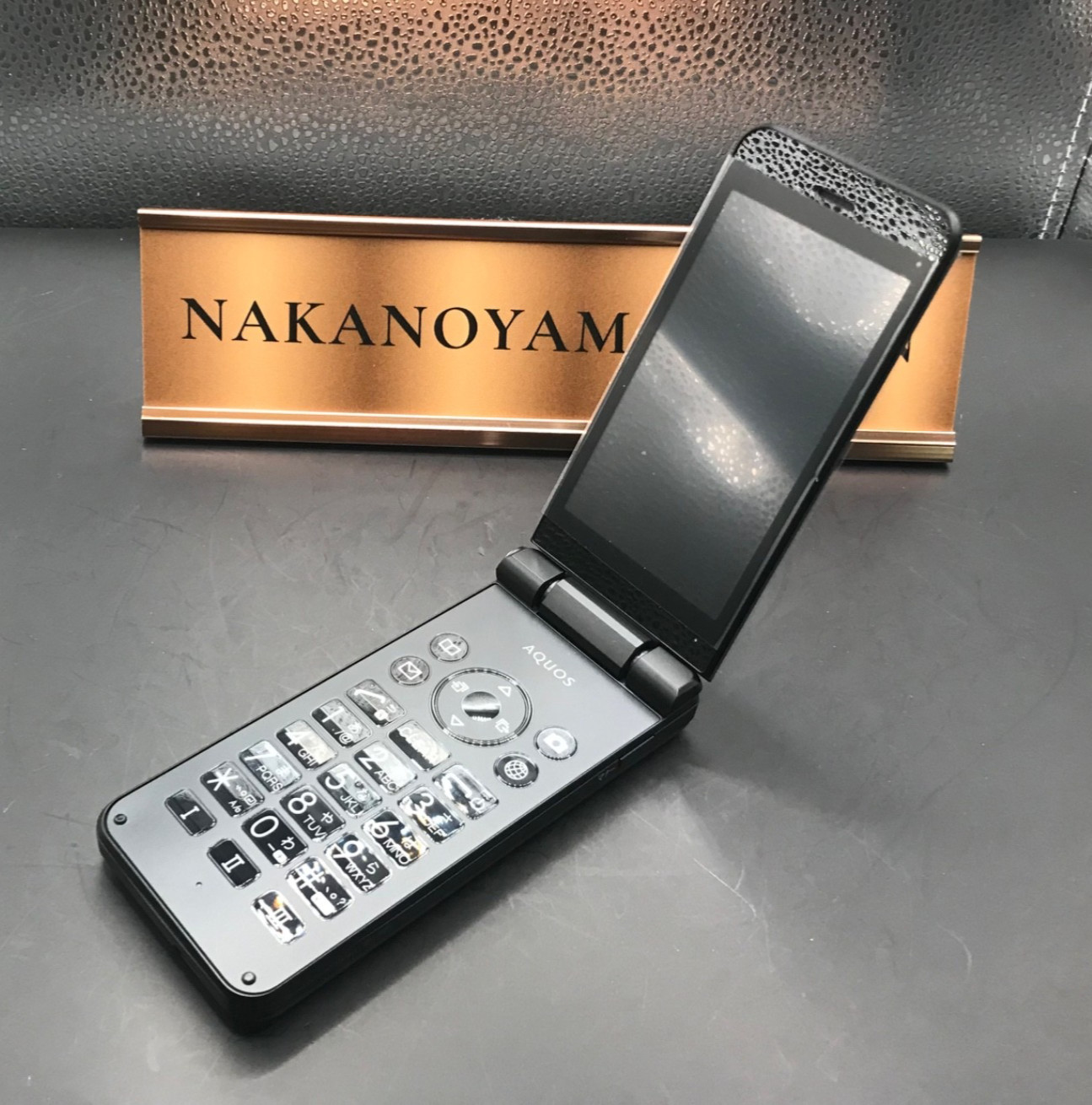 SHARP SH-N01 AQUOS KEITAI ANDROID FLIP PHONE UNLOCKED BLACK SH-01J 601SH Used