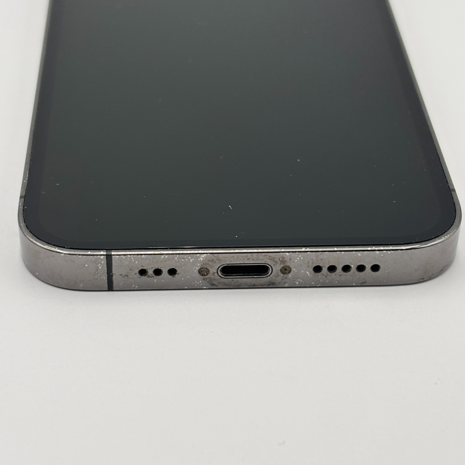Apple iPhone 13 Pro 128GB Graphite Unlocked Cracked Back FOR PARTS Read