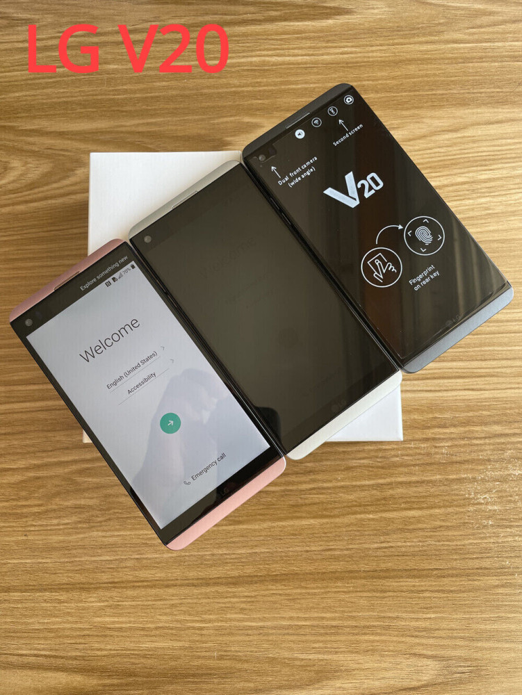 LG V20 US996 64GB single sim Fingerprint 5.7″ Unlocked Smartphone- New Unopened