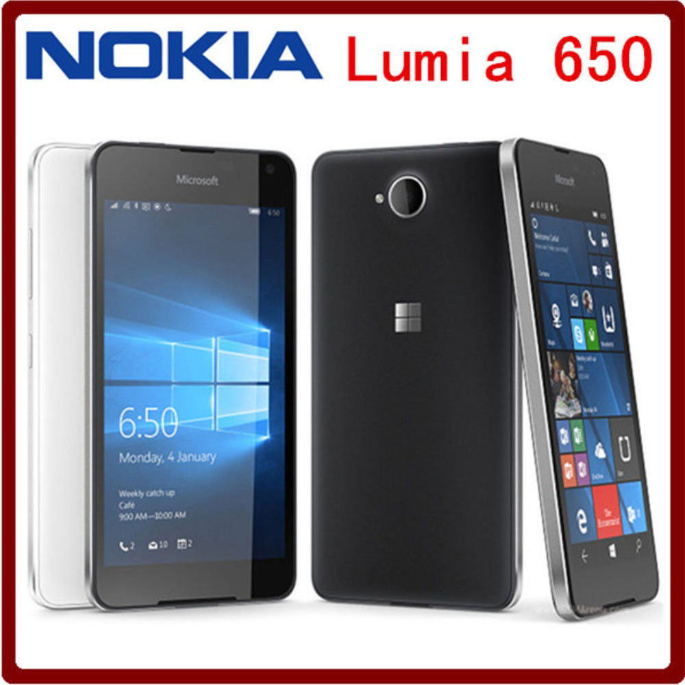 Microsoft Lumia 650 Single Dual SIM Windows Quad-core 16GB ROM 1GB RAM 4G LTE