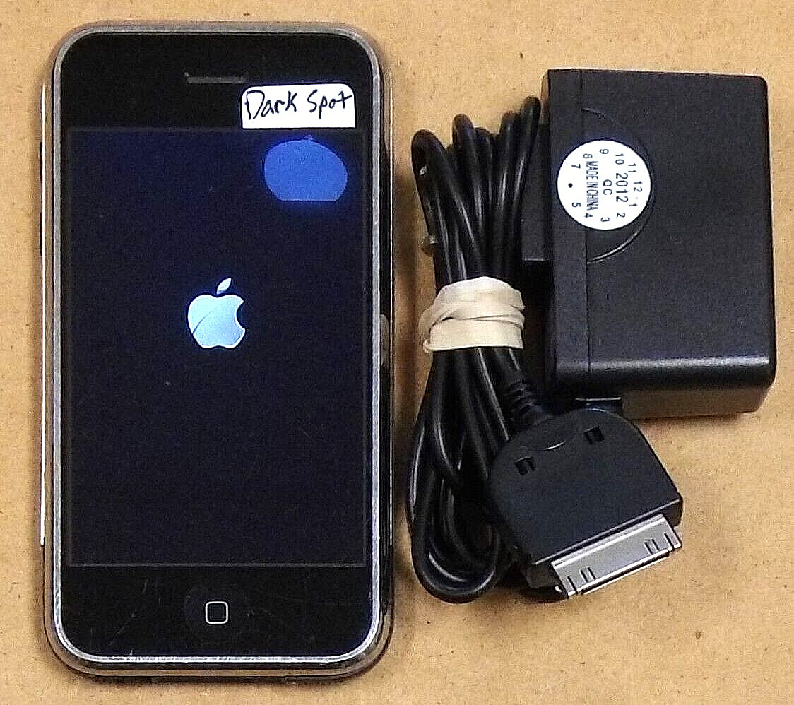 Apple iPhone 1st Generation A1203 – Black and Gray ( AT&T ) Smartphone – Bundled