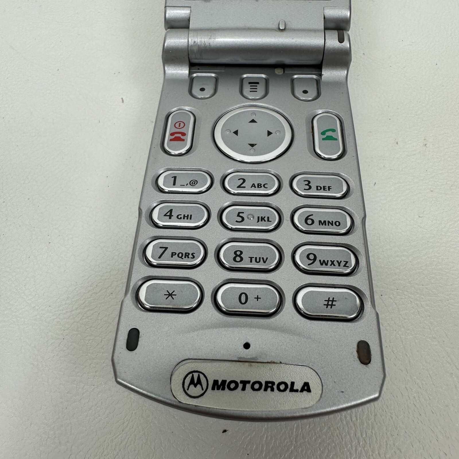 Motorola T series T720 Silver Cellular Phone Cingular/AT&T With Holster