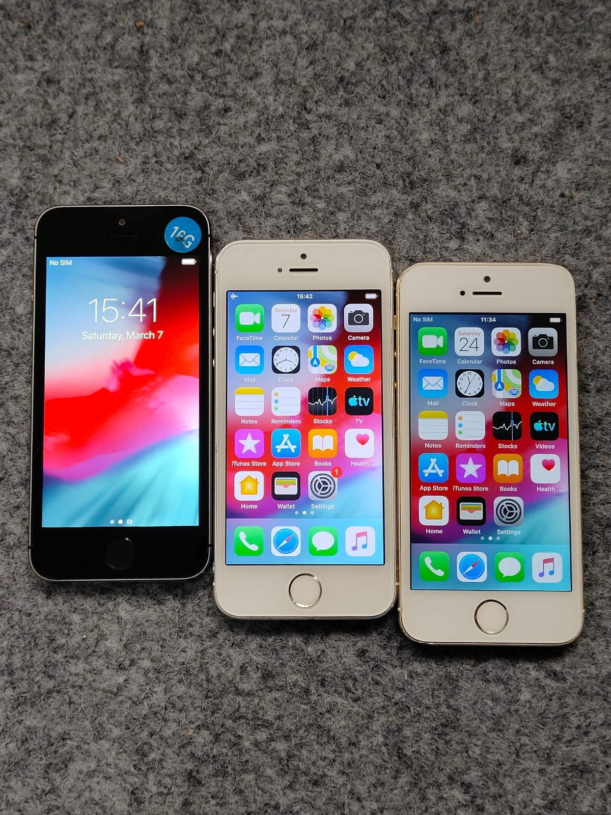 90%N ew Apple iPhone 5s 16/32/64GB Gray/Silver/Gold Factory UNLOCKED any carrier