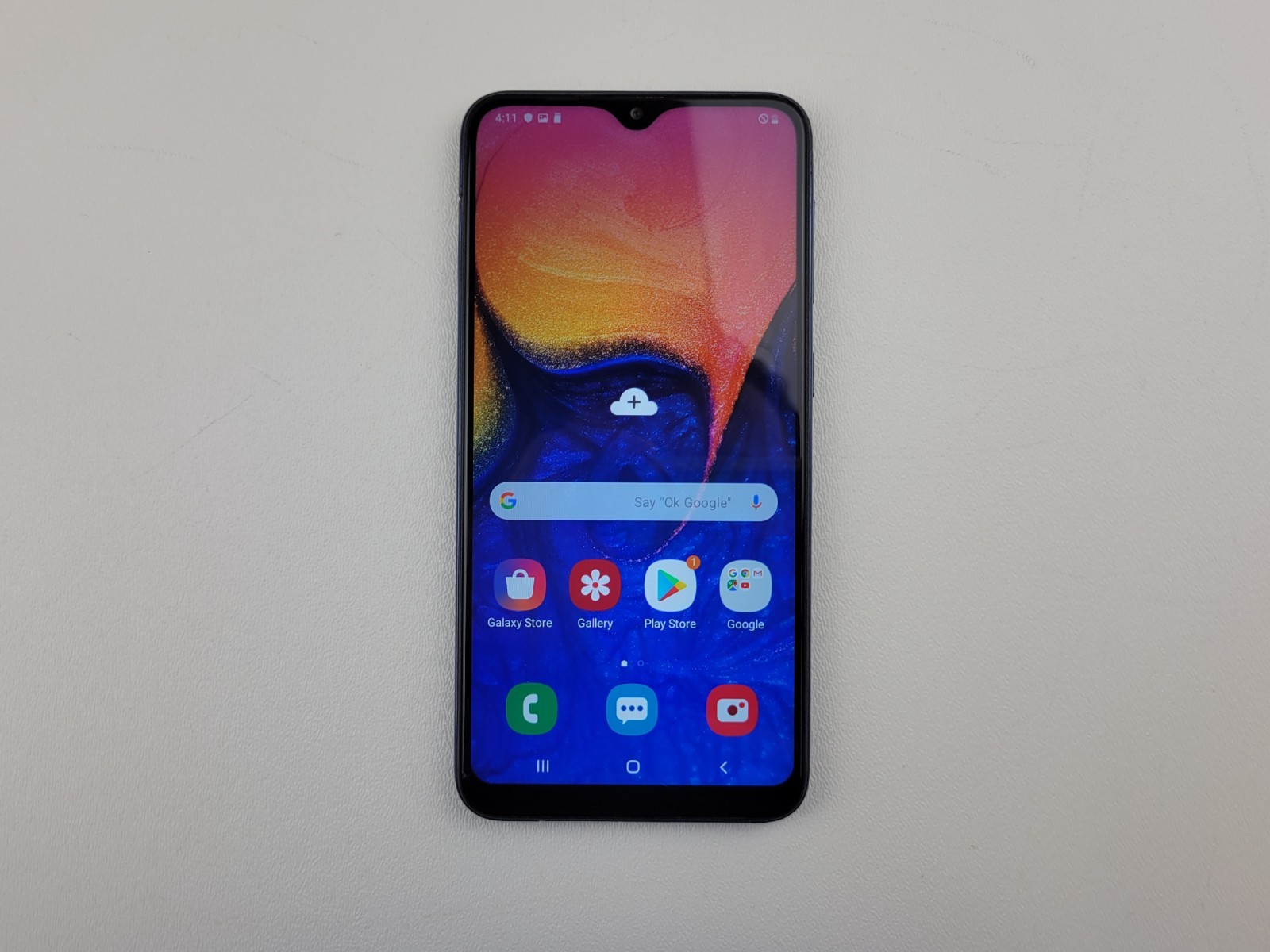 Samsung Galaxy A10 (SM-A105M/DS) 32GB (GSM Unlocked) Dual SIM – CRACKED – H8339
