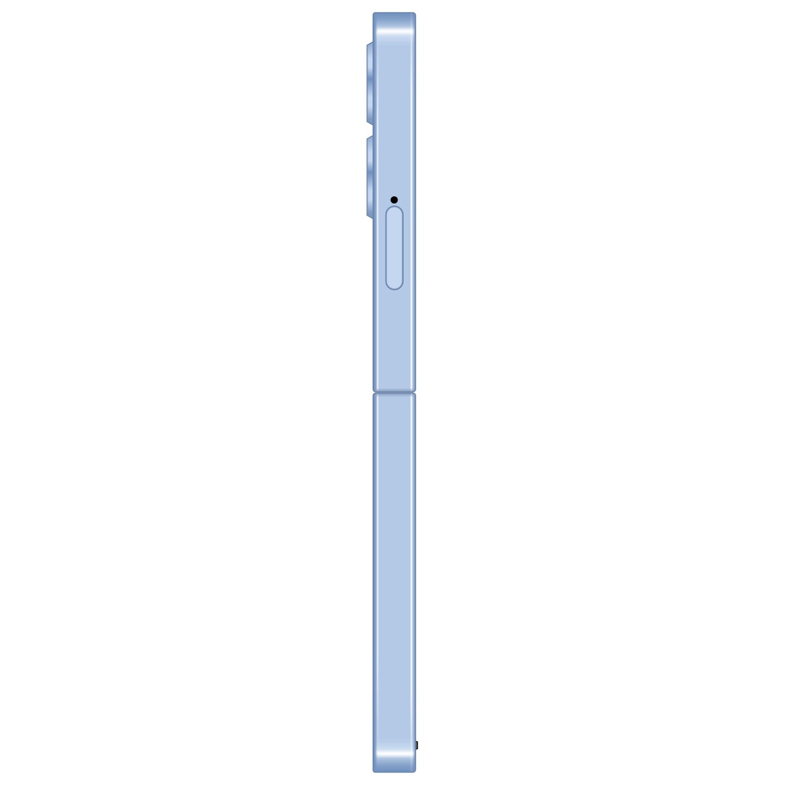 Unnecto Snap | Dual SIM | Unlocked | QWERTY Flip Phone | Cloud OS | Sky Blue