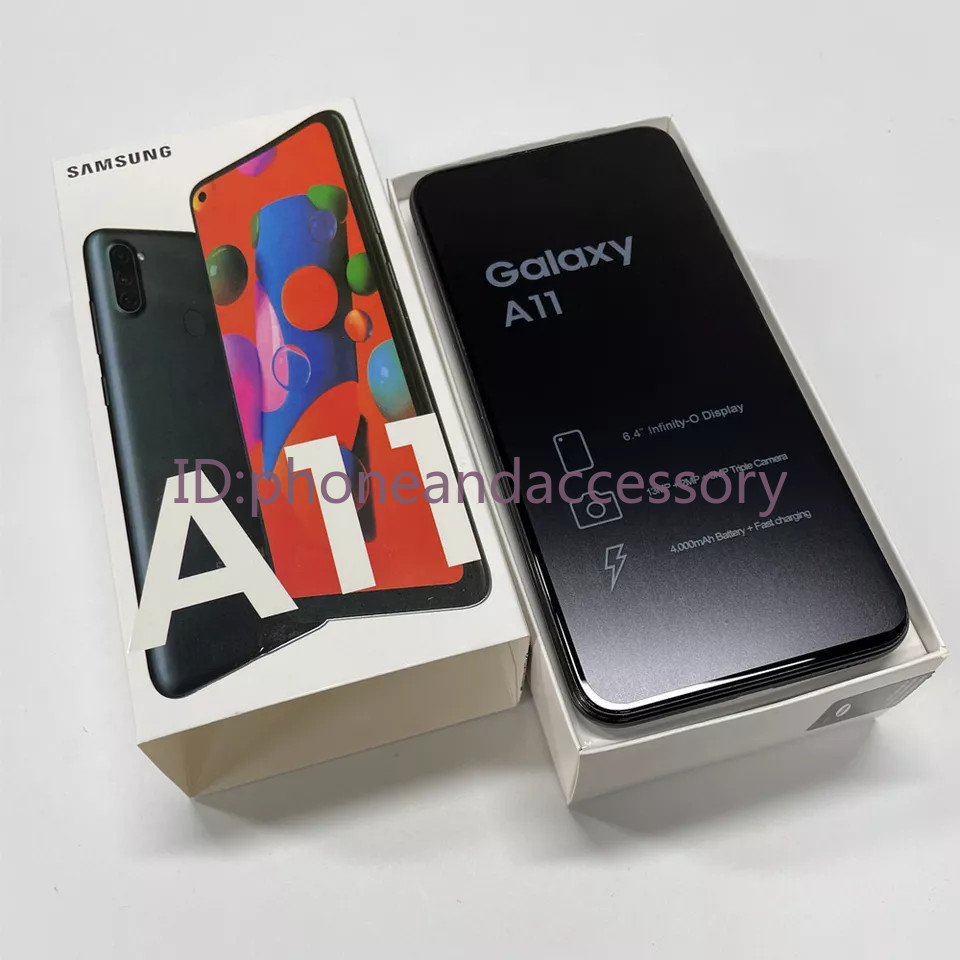 New Sealed Unlocked Original Samsung Galaxy A11 SM-A115U 32GB+2GB Smartphone