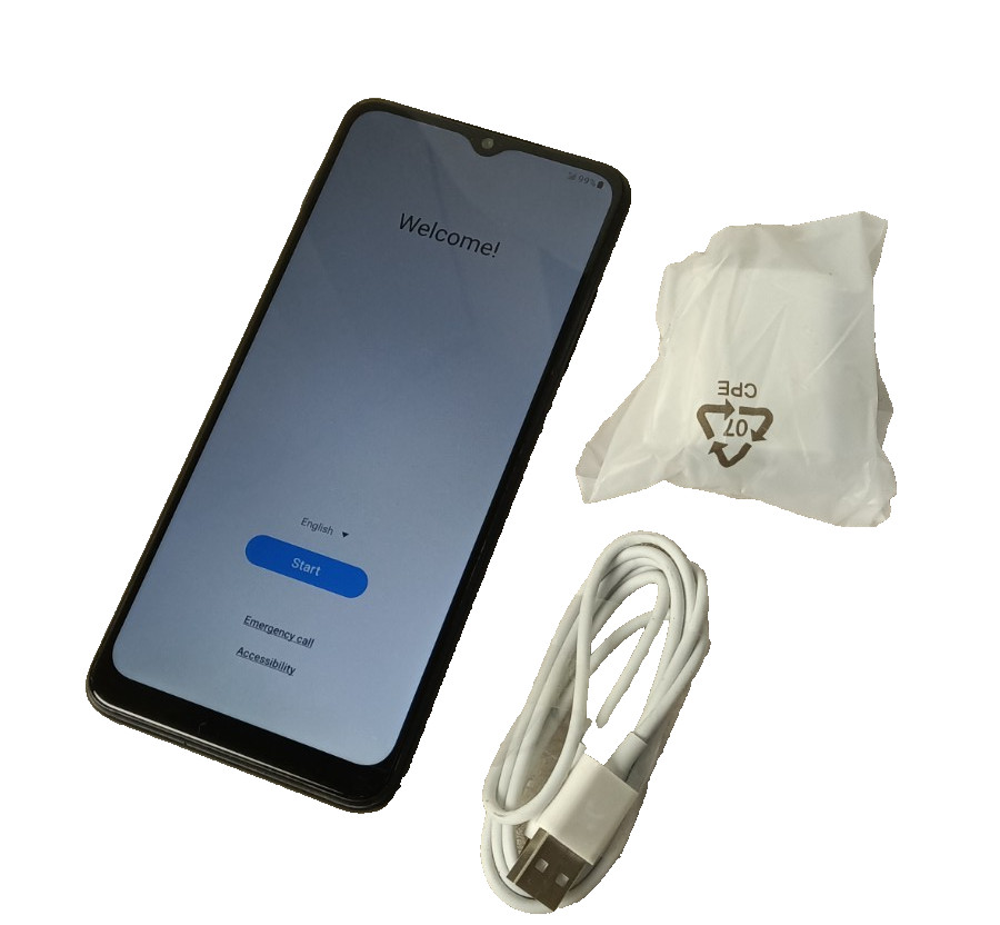 Samsung Galaxy A03s SM-S135DL 32GB Black 6.5″ Tracfone Reset Grade A Good