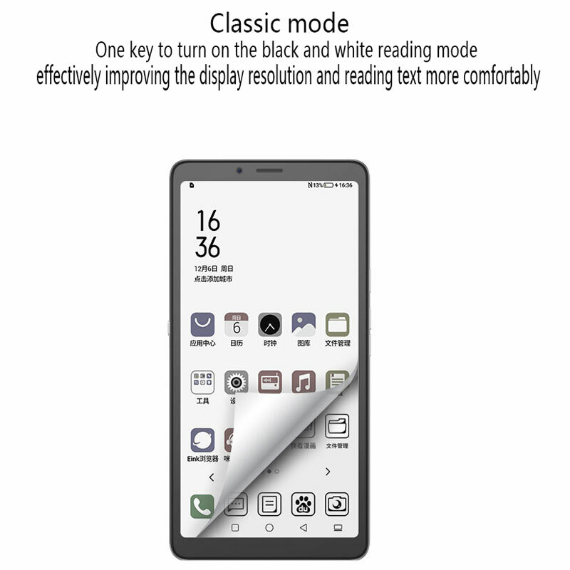 5G Hisense A7 CC Color E Ink Screen Android 10 Cell Phone eBook Reader Mobile