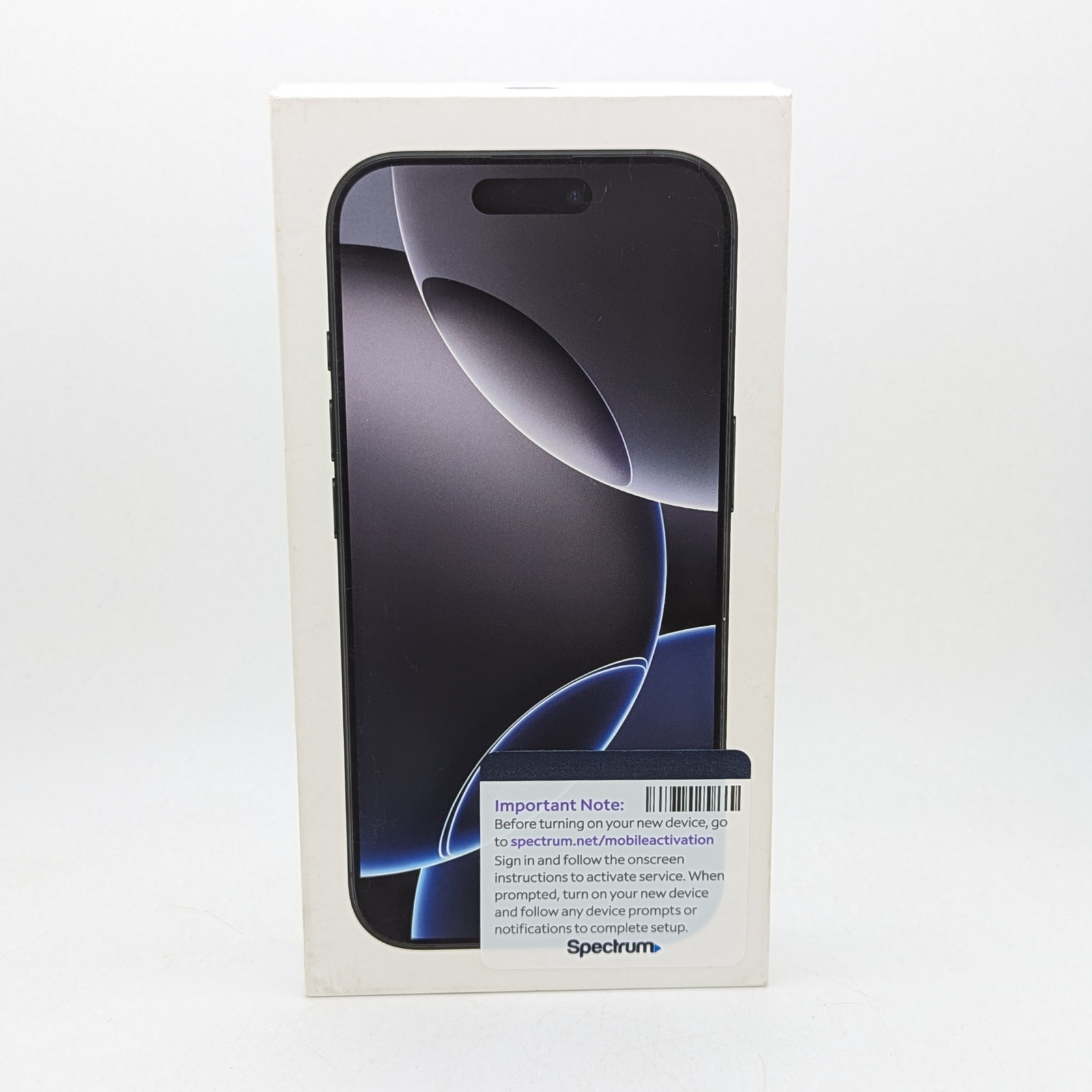 Apple iPhone 16 Pro A3083 128GB | Black Titanium | SPECTRUM ONLY