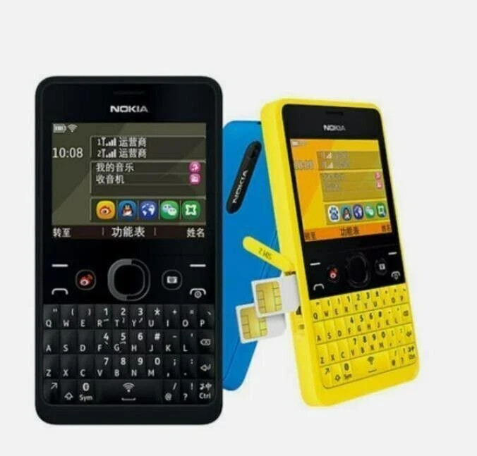 Nokia Asha 210 Dual SIM GSM QWERTY Keyboard Bluetooth CellPhone +1 year warranty