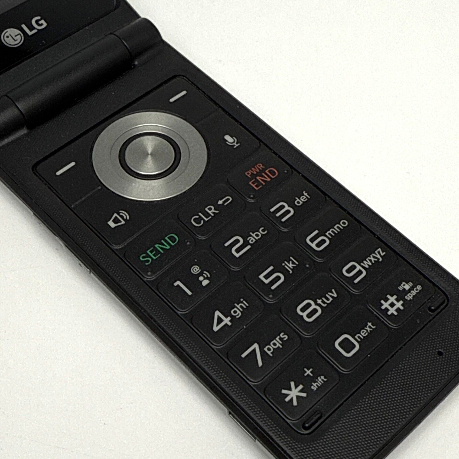 LG Wine 4G LTE Basic Flip-Phone Unlocked for T-Mobile Metro Consumer QLink Mint