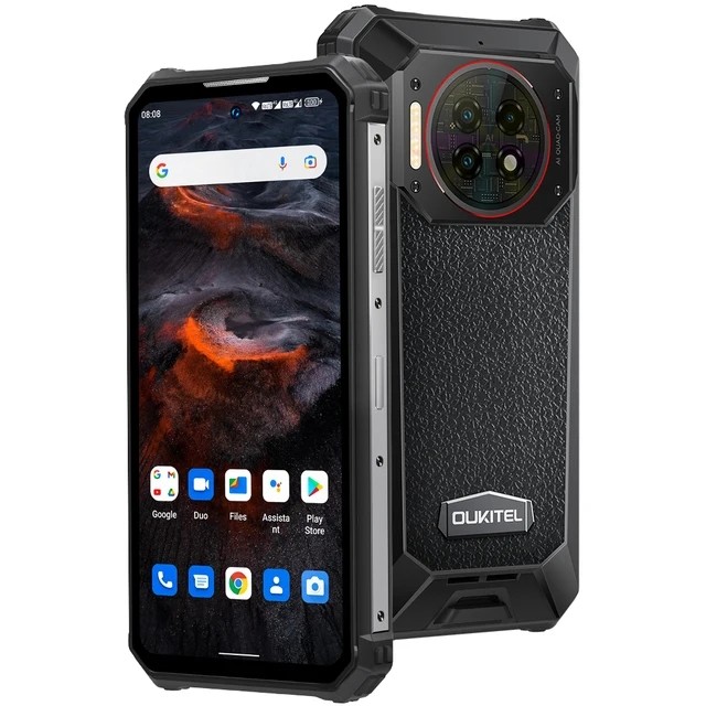 Rugged Phone Oukitel WP19 Pro Helio G99 22000mAh 8GB+256GB 64MP Camera 120Hz 33W