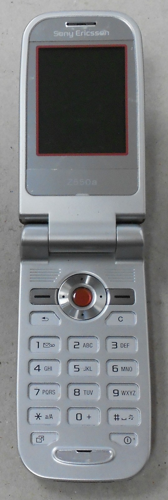 Vintage Sony Ericsson Z550a Very Rare Color Fully Functional 0224-03M