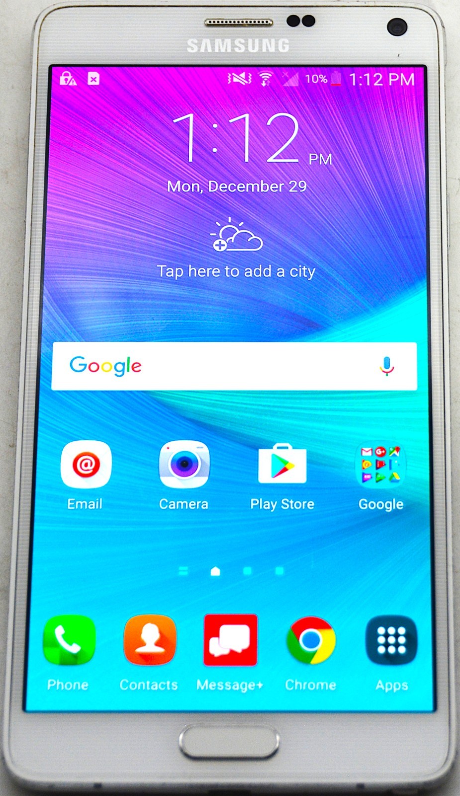 Samsung Galaxy Note 4 SM-N910V 32GB VERIZON CARRIER *USED/TESTED/READ*