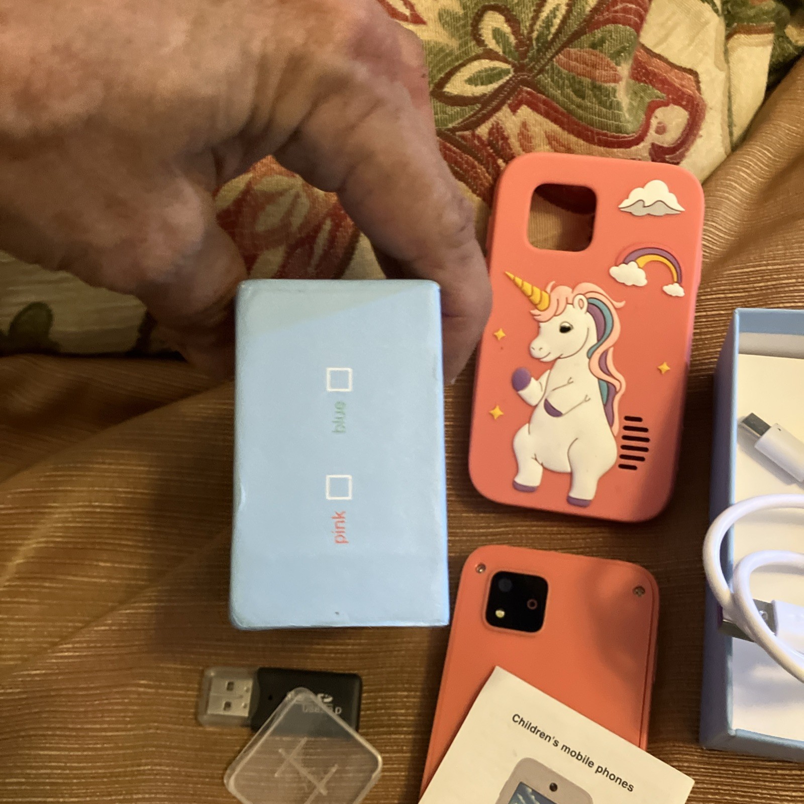 Kids Smart Phone, 4.5″x2.5″ size Kid Phones 3 up. New in Box