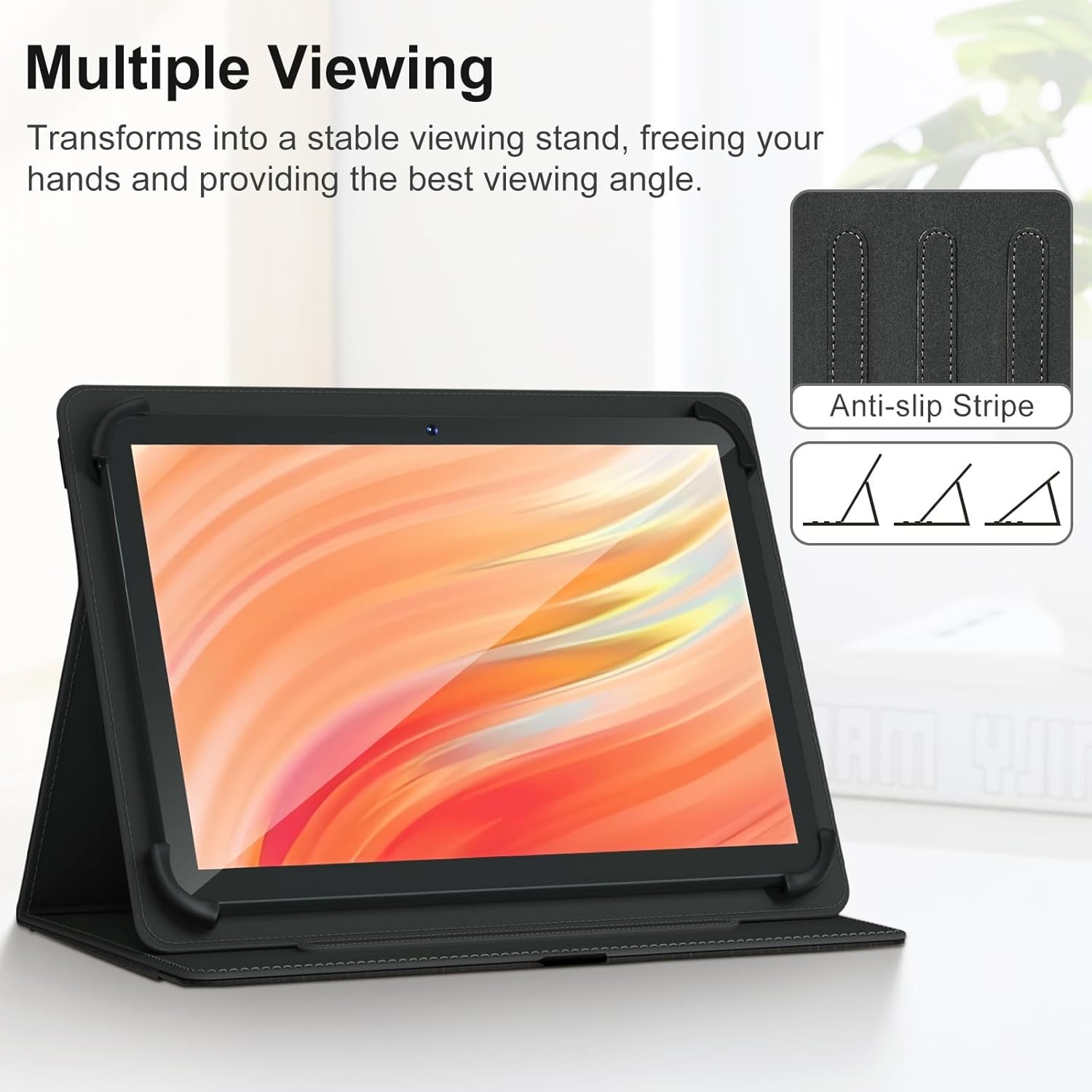 For Microsoft Surface Duo 2020 Case, Durable Faux Leather Case,Polycarbonate