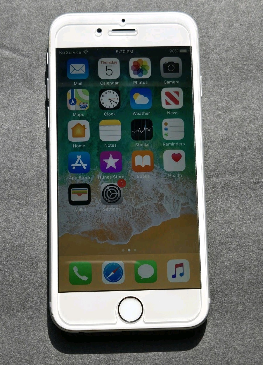 Apple iPhone 6 Space Gray Silver 16GB A1549 AT&T iOS 12.5.7 Excellent Condition