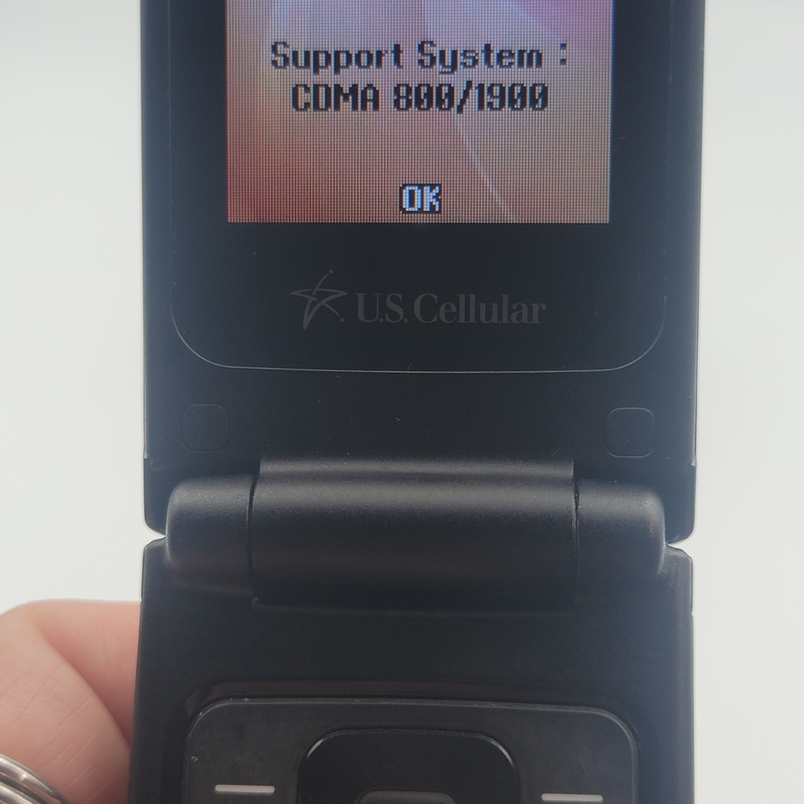 Samsung Chrono SCH-R260 (U.S. Cellular) – 51MB – CDMA – Blue Cellular Flip Phone
