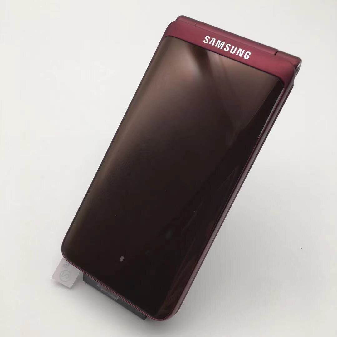 Samsung Galaxy Folder G1600 Unlocked Flip Phone Dual Sim 2GB RAM 16GB ROM GOLD