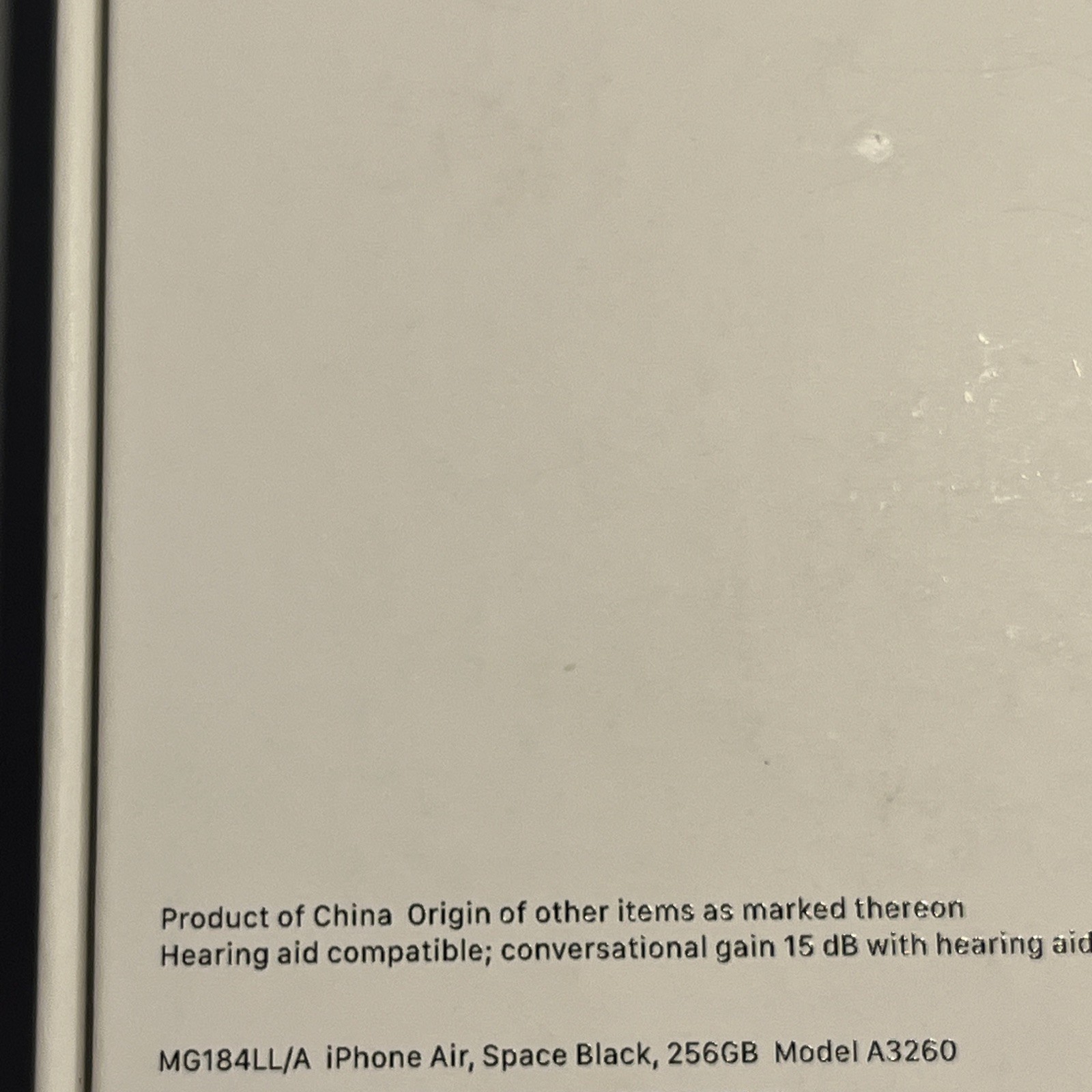 Apple iPhone 17 Air – 256GB ( Unlocked ) NEW (#625)