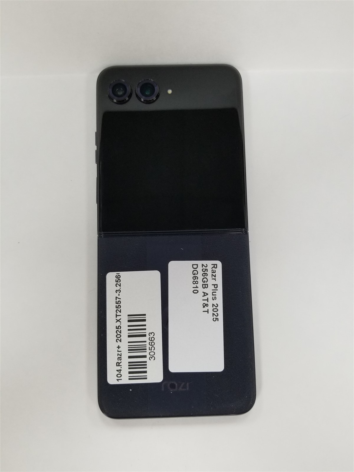 Motorola Razr Plus 2025 256GB Blue XT2557-3 (AT&T) Fully Functional DG6810