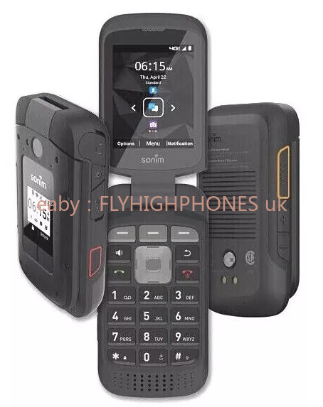 Unlocked Sonim XP3 Plus XP3900 Rugged Flip Phone 16GB IP68 water resistant