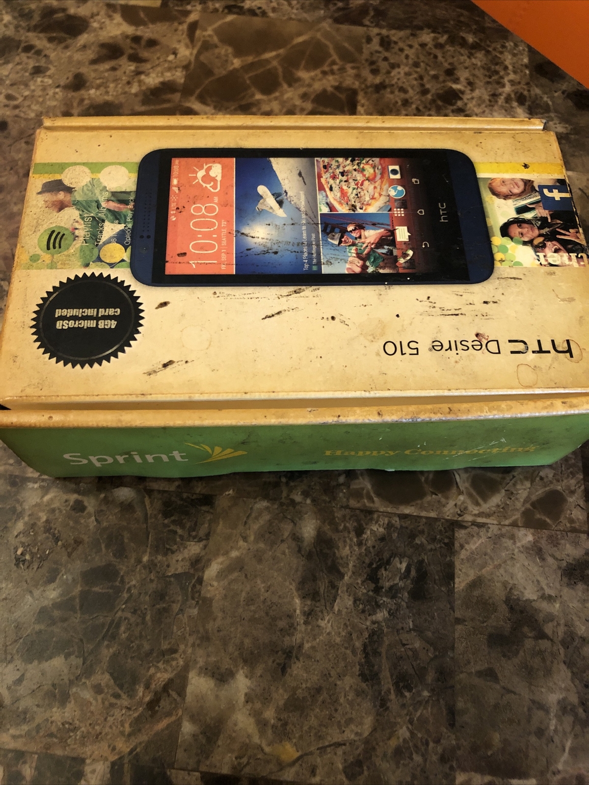 HTC Desire 510 Black For Parts In A box