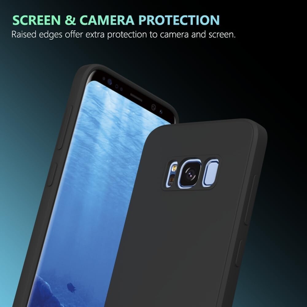 Samsung Galaxy S8 Case Rugged Full Body Shockproof Armor Bumper Protective Cover
