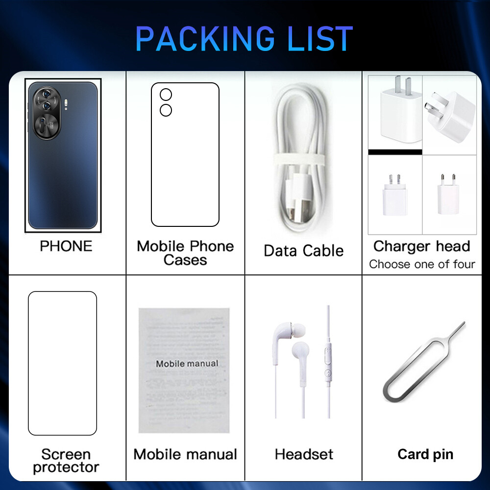 Reno11 Pro Smartphone Android 6.5” Unlocked 4+64GB 5000mAh 12+24MP Dual Camera