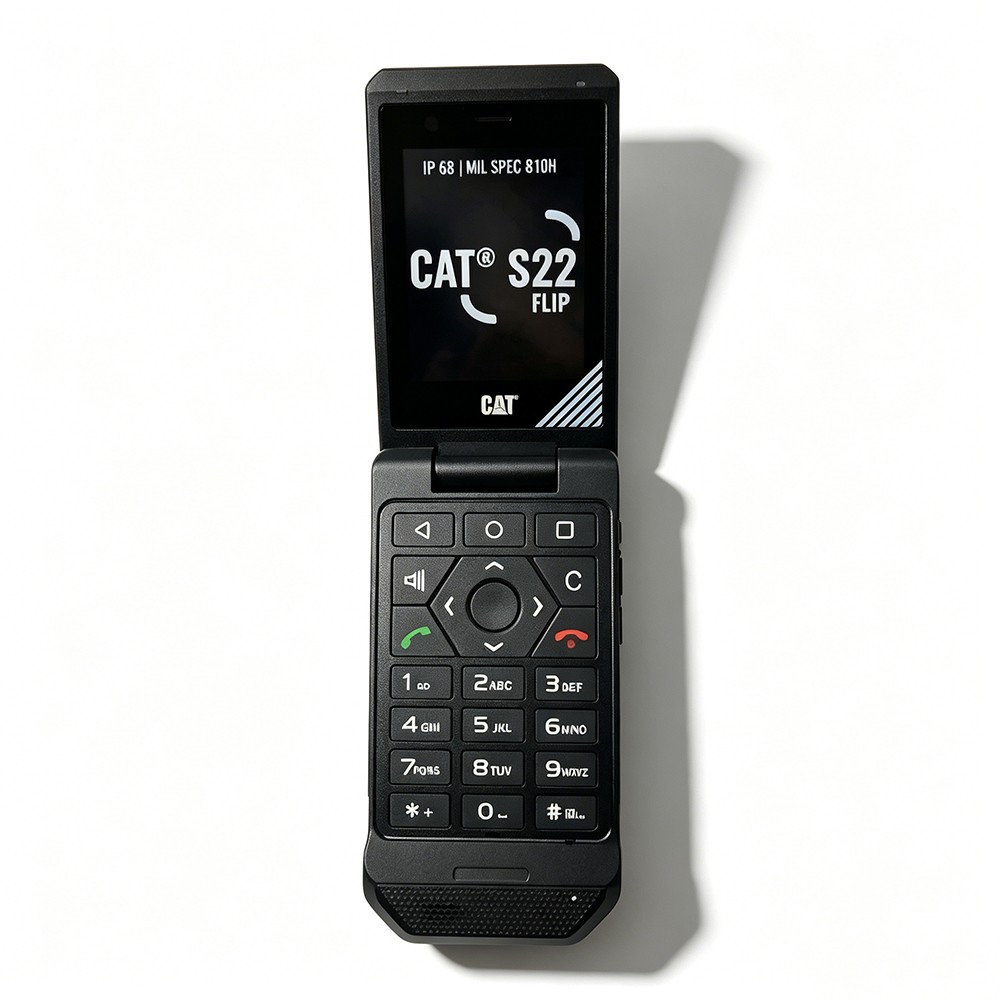 CAT S22 Flip 16G Rugged Smartphone GSM Unlocked Touchscreen Android Phone Tested
