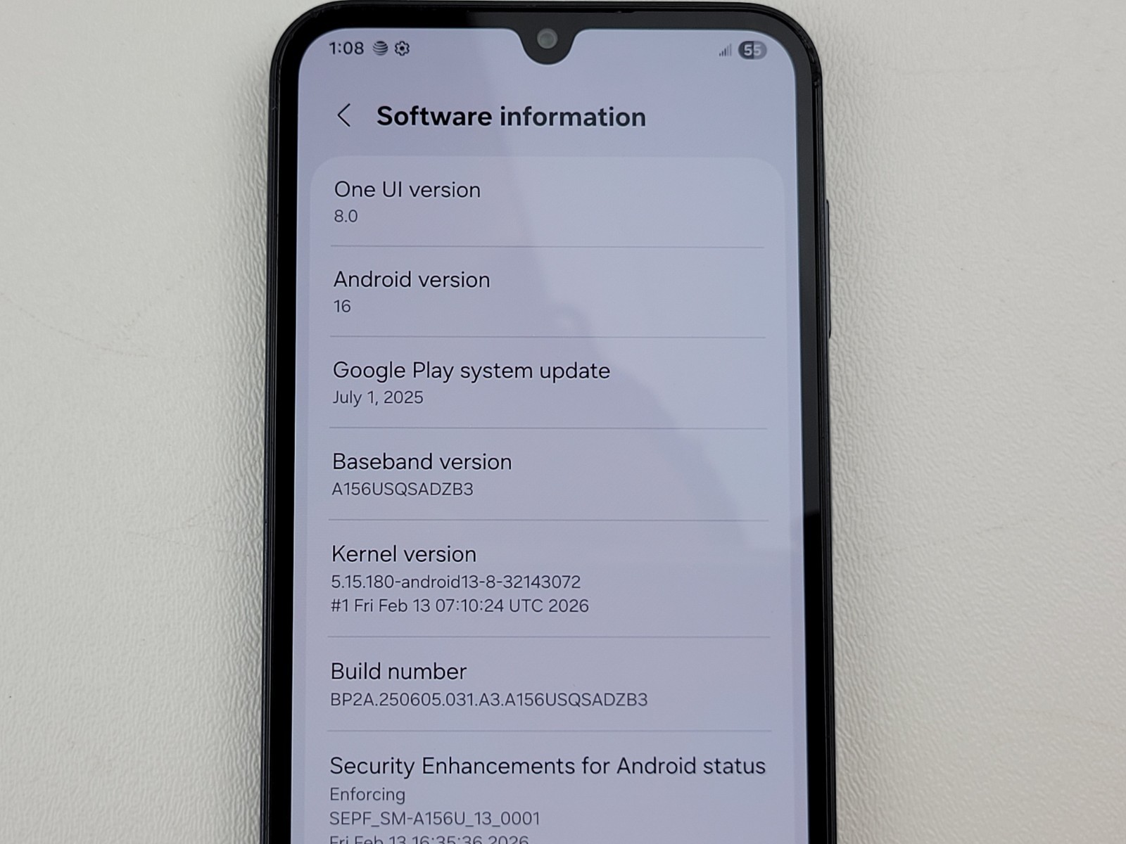 Samsung Galaxy A15 5G (SM-A156U) 64GB (AT&T) Smartphone – Clean IMEI – H7890