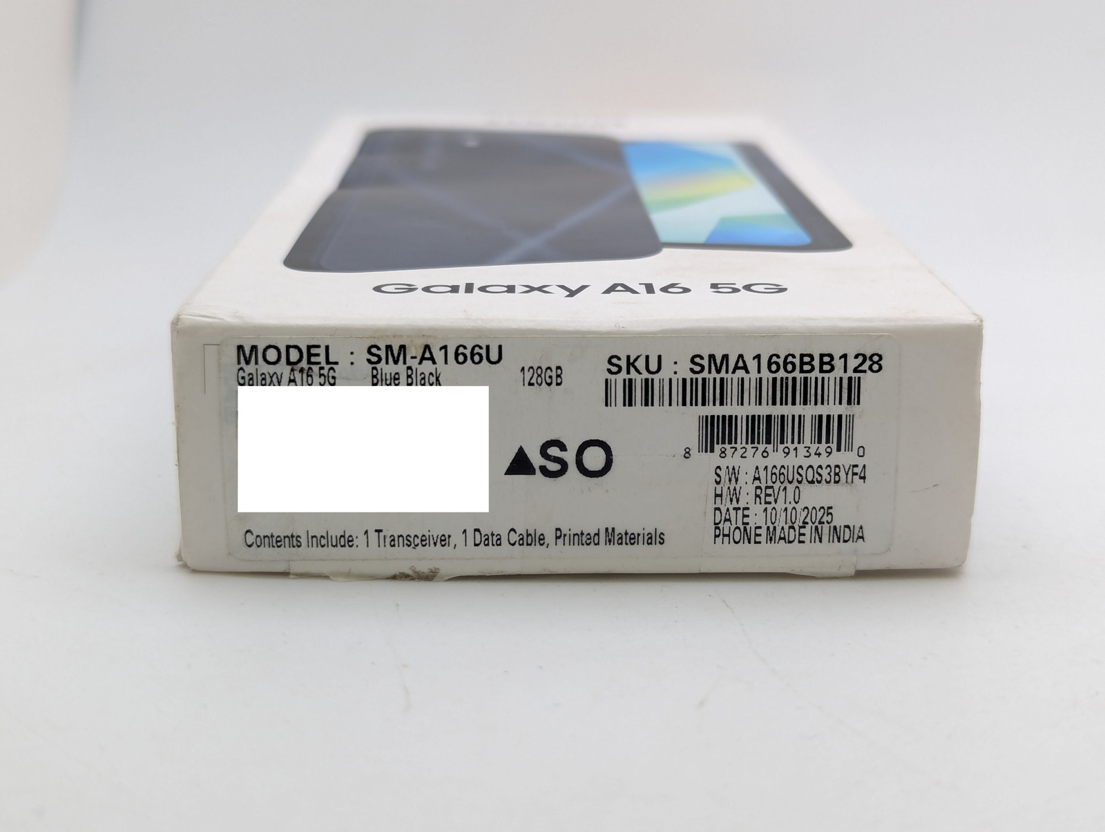 Samsung Galaxy A16 5G A166U 128GB | Blue Black | DISH MOBILE ONLY