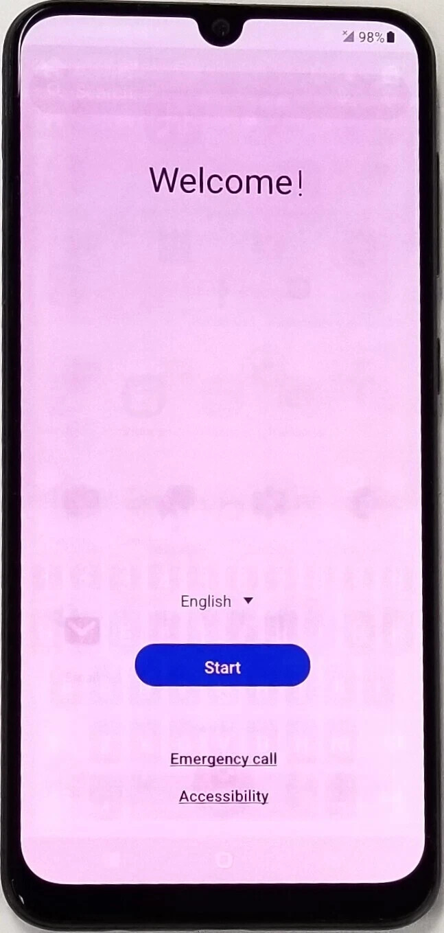 Samsung Galaxy A50 A505U 64GB 4GB TracFone Unlocked-Heavy Shadow Burn on Screen