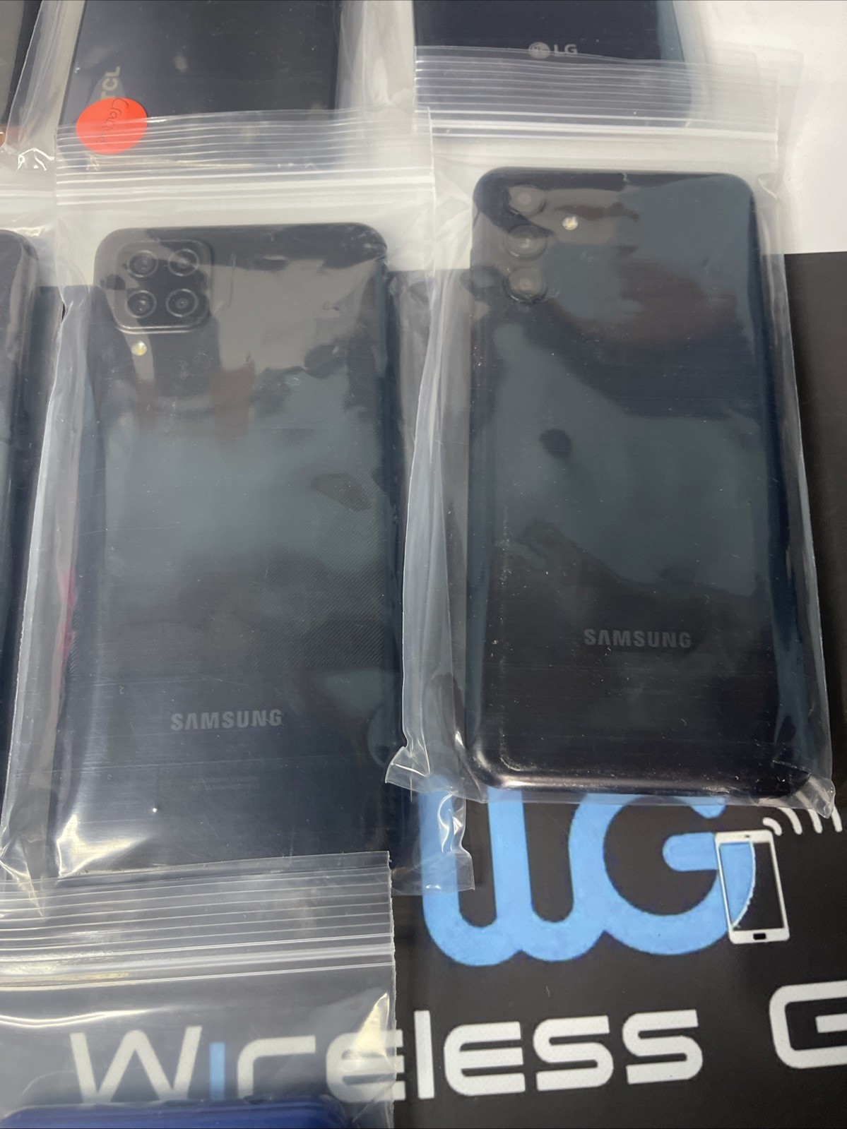 Lot Of 10 Mixed Android Devices Samsung/moto Etc cracked Stock Untested! (As Is)