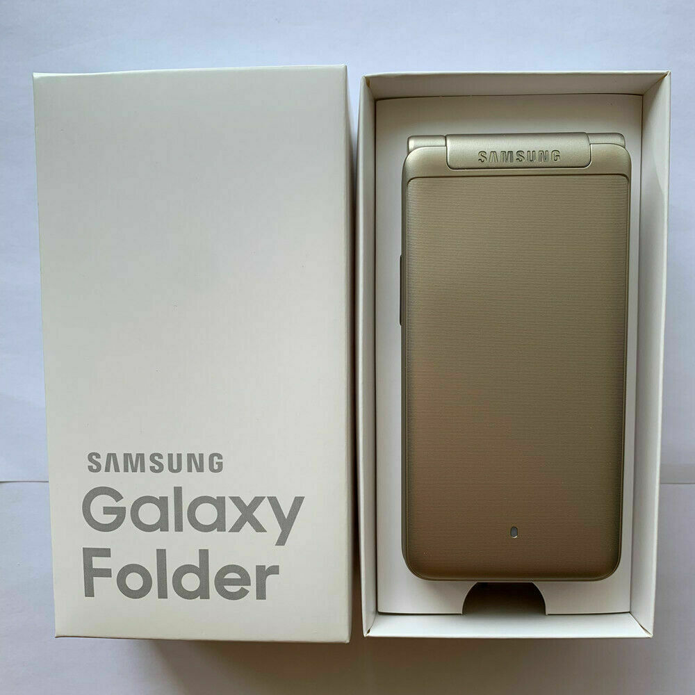 Original Samsung Galaxy Folder G1600 8MP MP3 Dual SIM UNLOCKED LTE 4G SmartPhone