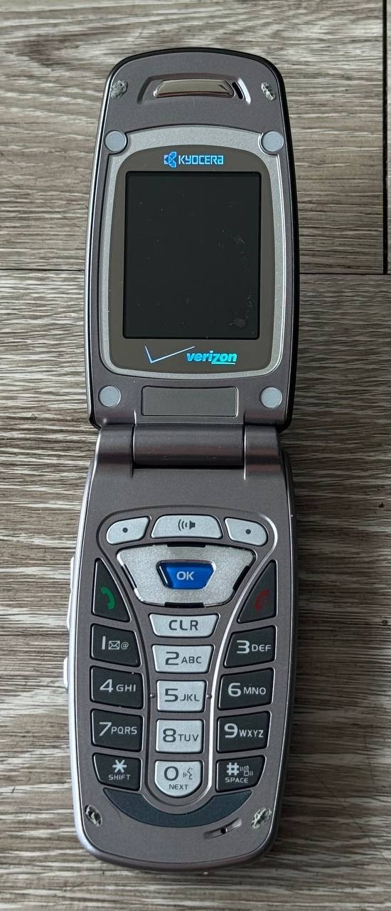 Kyocera K342 Verizon Flip Phone – For Parts or Repair
