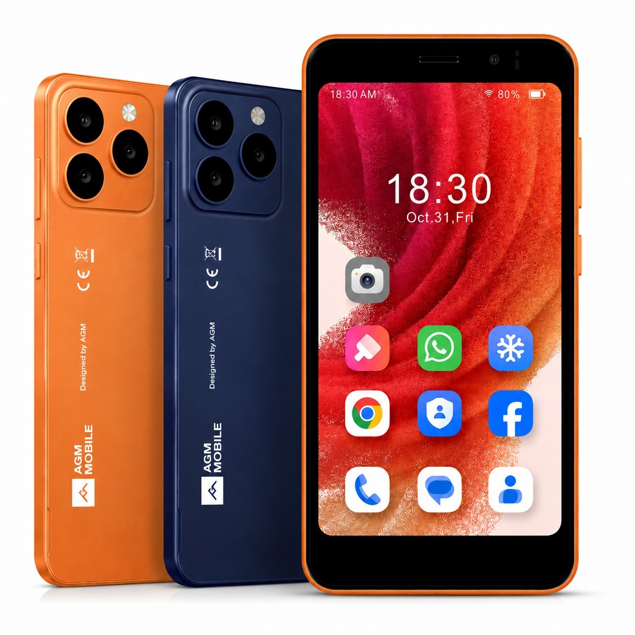AGM N2 Android 16 Go Mini SmartPhone 4.96in 3GB+32GB 4G T-Mobile Unlocked Phone