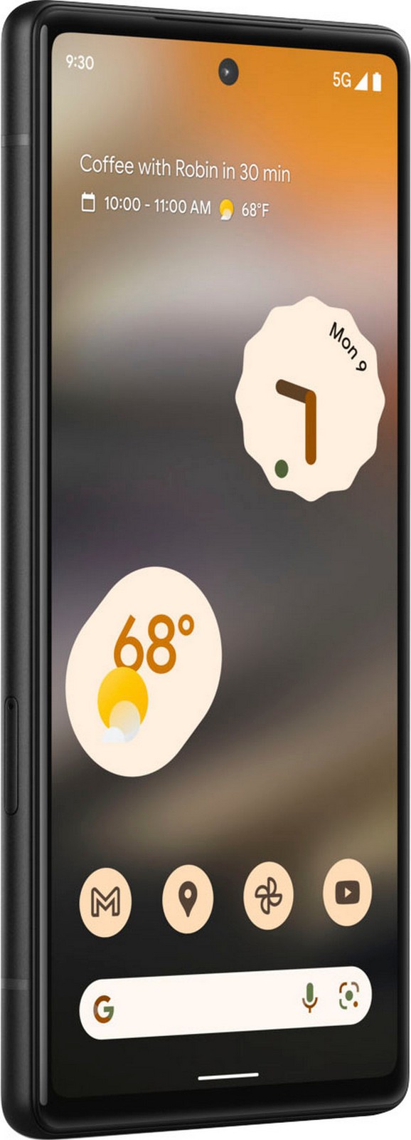Google Pixel 6a, Fully Unlocked | Black, 128GB, 6.1 in Screen | Grade B+ | GX7AS