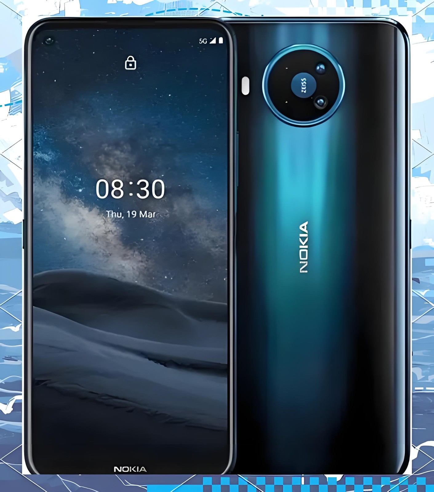 Original Nokia 8.3 5G 64G 64MP Factory Unlocked Single SIM Android GOOD Android