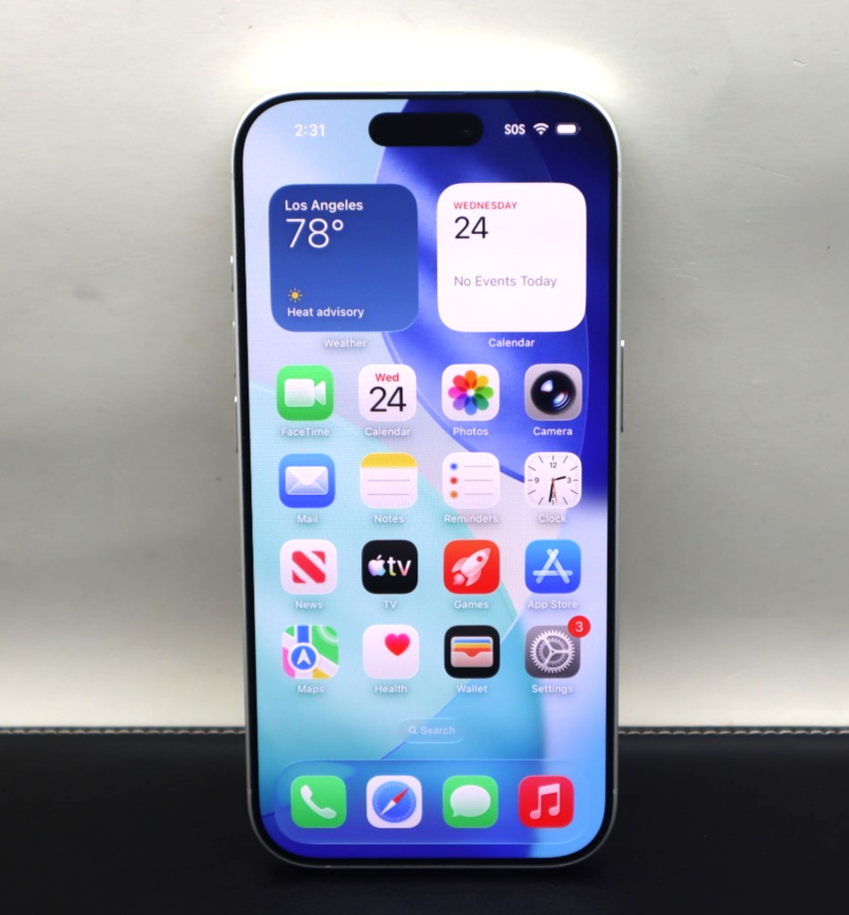 APPLE iPhone 17 256GB MG474LL/A / AT@T FOR PARTS ONLY, FREE SHIPP.