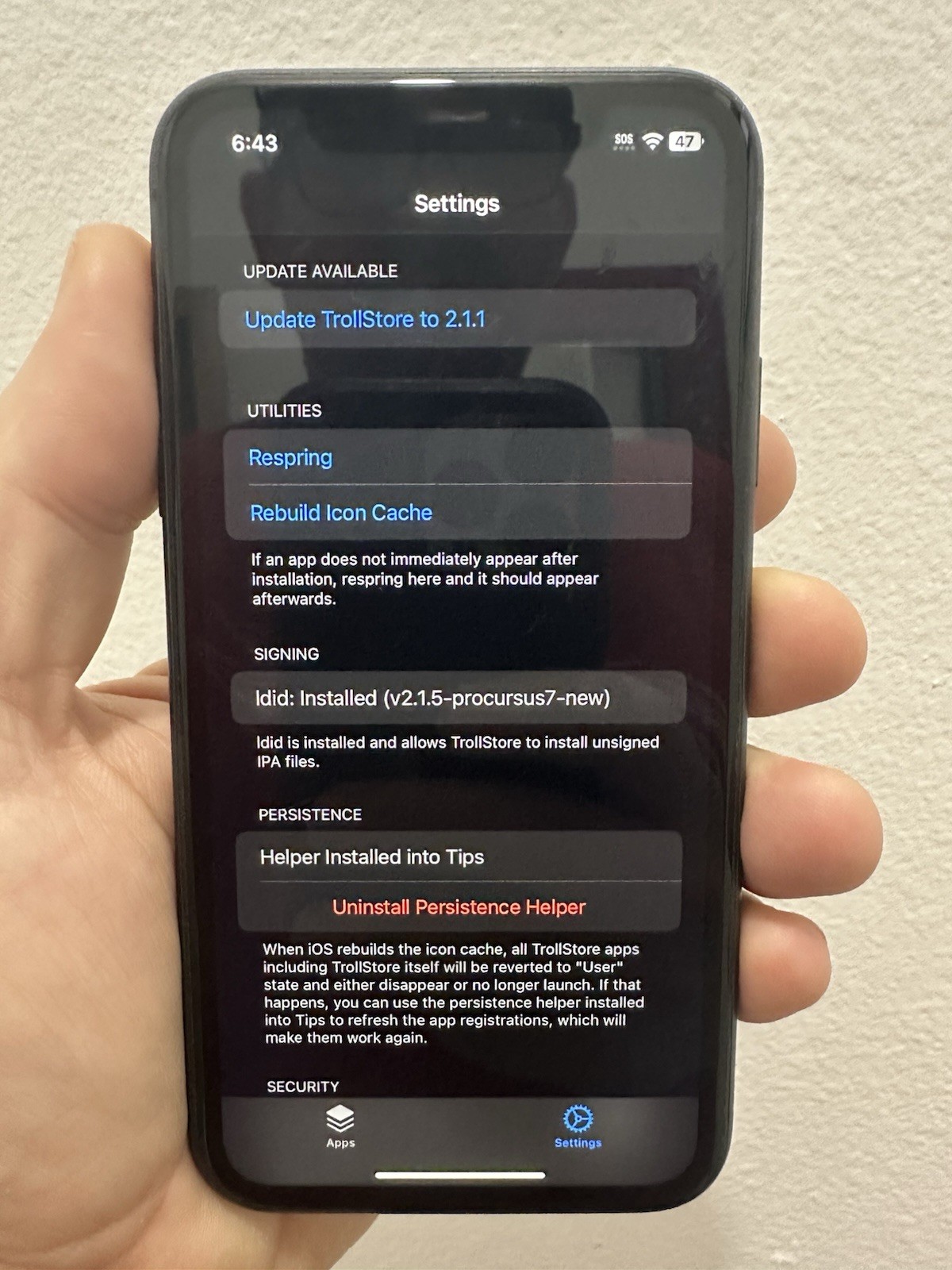RARE iPhone 11 64g Unlocked Jailbroken iOS 16.5.1 • Trollstore /Dopamine /Sileo