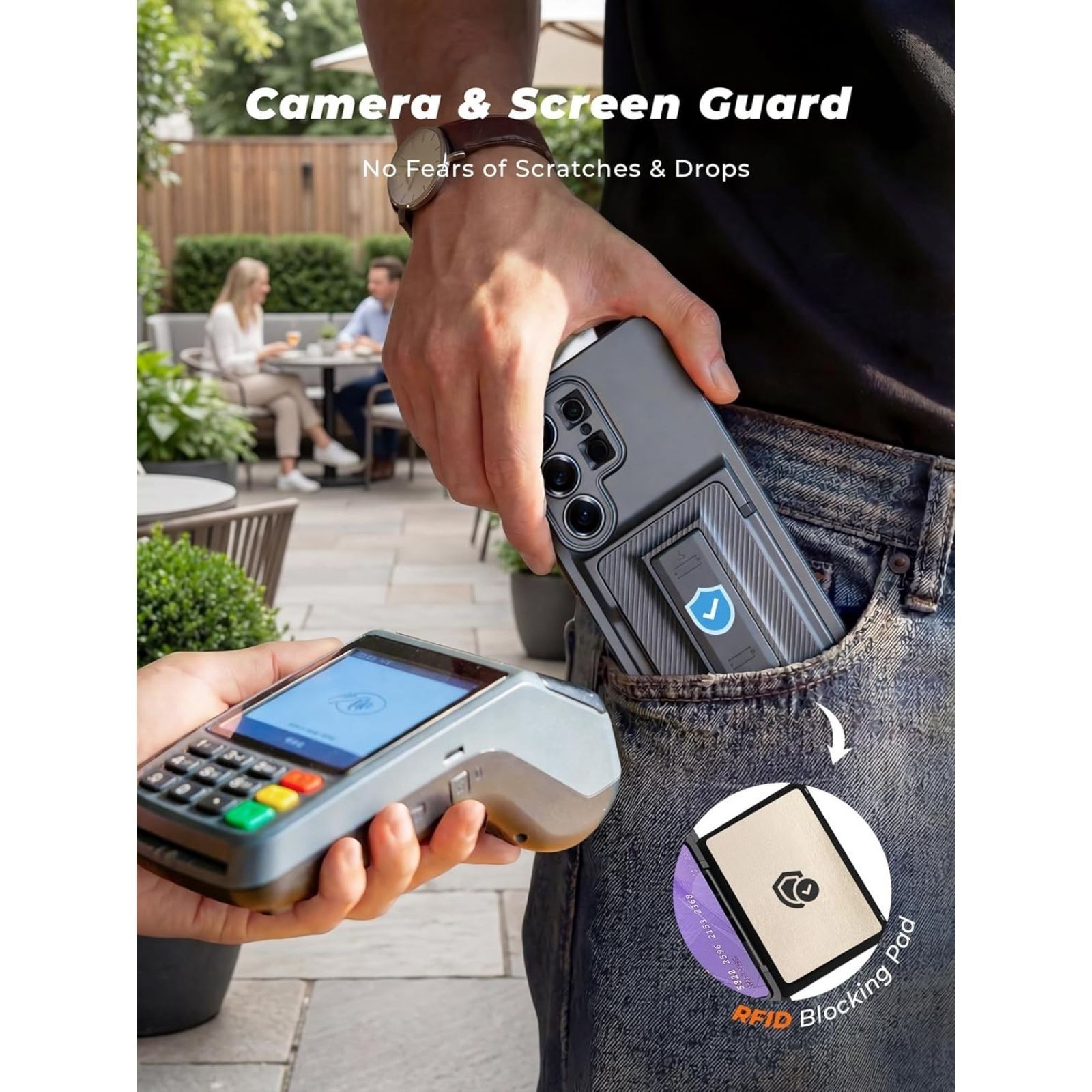 For Samsung Galaxy S26 Ultra Case Wallet Heavy Duty ArmorShockproof Rugged Cover