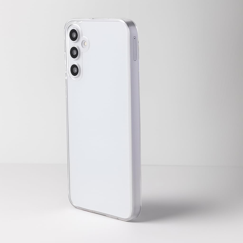 Clear Phone Case for Samsung Galaxy A15 4G/5G, Soft TPU Drop Protection, 6.5″